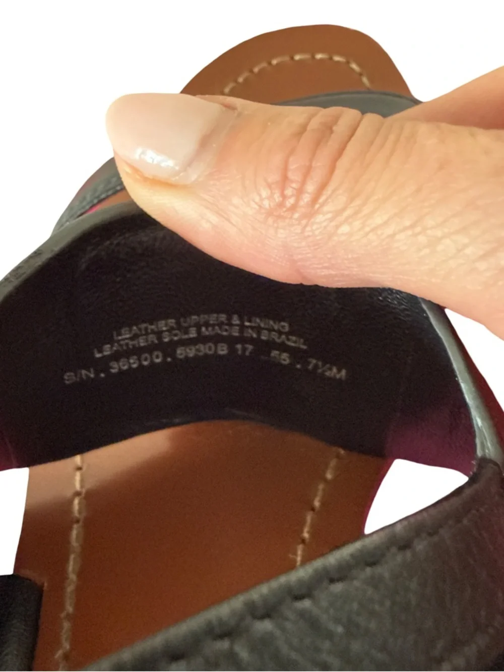 Tory Burch‎ Lowell 2 45mm Black Leather Slingback Sandals Size 7.5